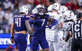 Chase Kennedy celebrates sack
